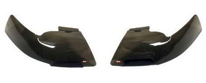 Wade Smoked Headlight Covers 97-04 Dakota, 98-04 Durango - Click Image to Close